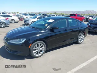 2015 Chrysler 200 S with VIN 1C3CCCBB1FN670130, listed as a IAAI auction lot 42054060 with 83,620 mi miles and . Bid and sale history available at DreamBid. Image 17.