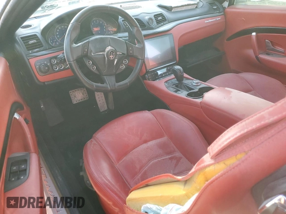 2019 Maserati GranTurismo Sport with VIN ZAM45VMA0K0318444, listed as a Copart auction lot 67703644 with Not provided miles and Non repairable. Bid and sale history available at DreamBid. Image 8.