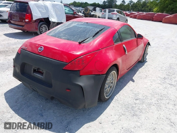 2008 Nissan 350Z z VIN JN1BZ34D08M701481, wystawiony jako IAAI lot #41944633 z przebiegiem 80 834 mil mil oraz . Historia ofert i sprzedaży dostępna na DreamBid. Obrazek 4.