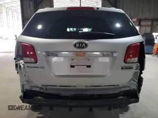 2011 Kia Sorento LX with VIN 5XYKT4A2XBG047542, listed as a Copart auction lot 50230175 with 176,881 mi miles and Salvage Title. Bid and sale history available at DreamBid. Image 6.