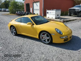 2005 Porsche 911 Turbo S with VIN WP0AB29995S741903, listed as a Copart auction lot 74755524 with 73,199 mi miles and Salvage Title. Bid and sale history available at carsss.com. Image 4.