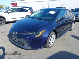 2021 Toyota Corolla LE with VIN 5YFEPMAE4MP210485, listed as a IAAI auction lot 42096039 with 50,398 mi miles. Bid and sale history available at carsss.com. Image 17.
