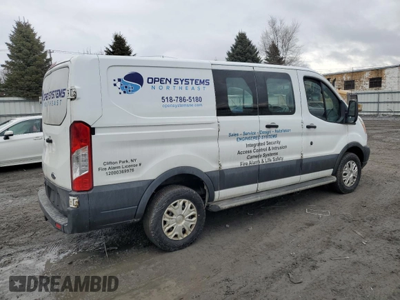 2018 Ford Transit z VIN 1FTYR1ZM7JKB17391, wystawiony jako Copart lot #46845195 z przebiegiem 170 533 mil mil oraz Szkoda całkowita • Salvage title. Historia ofert i sprzedaży dostępna na DreamBid. Obrazek 3.