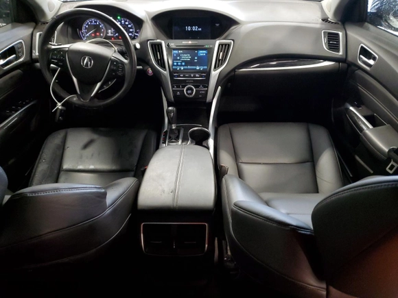 2019 Acura TLX with VIN 19UUB1F38KA008963, listed as a Copart auction lot 48346945 with 115,448 mi miles and Salvage Title. Bid and sale history available at carsss.com. Image 8.
