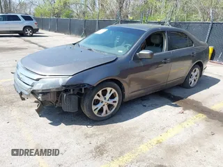 2012 Ford Fusion SE with VIN 3FAHP0HA3CR227012, listed as a IAAI auction lot 41925147 with 172,999 mi miles. Bid and sale history available at carsss.com. Image 2.