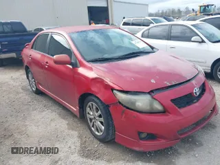 2009 Toyota Corolla with VIN 1NXBU40E39Z164828, listed as a IAAI auction lot 41748776 with 373,496 mi miles. Bid and sale history available at carsss.com. Image 1.