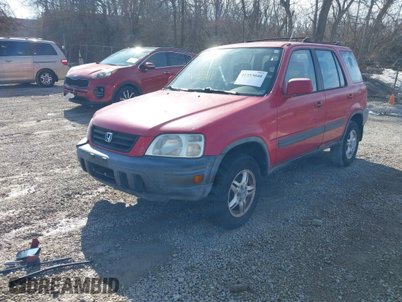 2001 Honda CR-V EX with VIN JHLRD18601C050474, listed as a IAAI auction lot 41553040 with 191,958 mi miles. Bid and sale history available at carsss.com. Image 2.