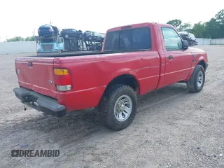 1999 Ford Ranger XL with VIN 1FTYR10V3XPB90632, listed as a IAAI auction lot 42129155 with 316,641 mi miles. Bid and sale history available at carsss.com. Image 4.