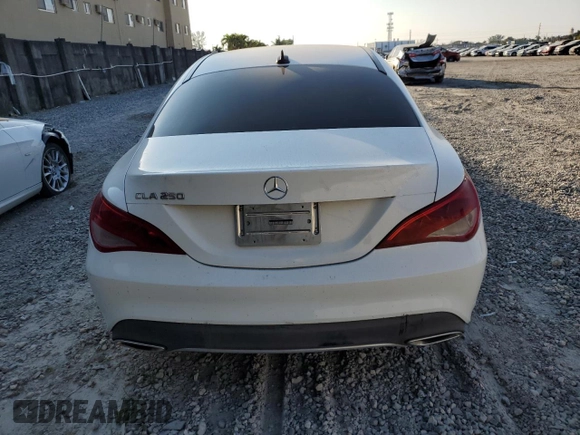 2018 Mercedes-Benz CLA 250 with VIN WDDSJ4EB6JN676759, listed as a Copart auction lot 71327182 with 75,289 mi miles and . Bid and sale history available at DreamBid. Image 6.