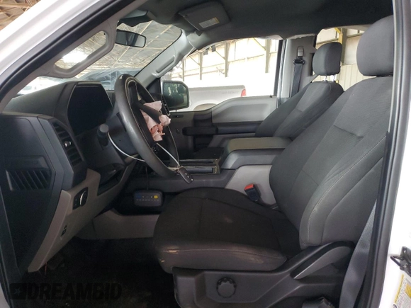 2019 Ford F-150 XL with VIN 1FTEW1EP1KKD58344, listed as a Copart auction lot 52981865 with 54,133 mi miles and Clean title. Bid and sale history available at DreamBid. Image 7.
