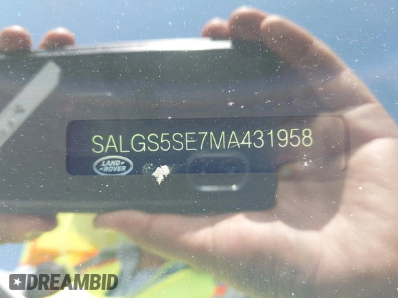 2021 Land Rover Range Rover с VIN SALGS5SE7MA431958, выставлен на аукционе IAAI как лот 42325301 с пробегом 24 627 миль миль и . История ставок и продаж доступна на DreamBid. Изображение 9.