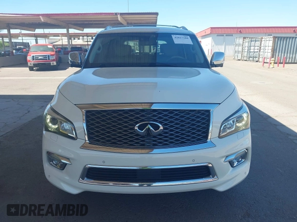 2016 Infiniti QX80 with VIN JN8AZ2NDXG9800865, listed as a IAAI auction lot 42827188 with 132,030 mi miles and . Bid and sale history available at DreamBid. Image 12.