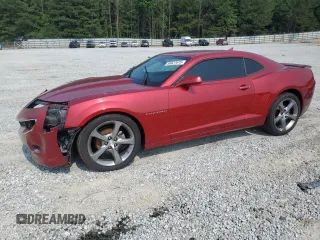 2014 Chevrolet Camaro LT with VIN 2G1FC1E37E9161719, listed as a Copart auction lot 59027675 with 98,377 mi miles and Salvage title. Bid and sale history available at DreamBid. Image 1.