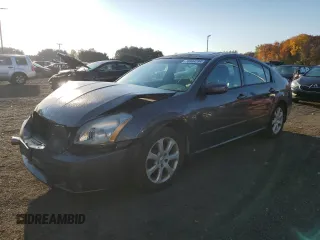 2007 Nissan Maxima 3.5 SE with VIN 1N4BA41E07C824019, listed as a Copart auction lot 76984284 with 83,166 mi miles and Salvage Title. Bid and sale history available at carsss.com. Image 1.