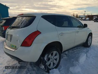 2006 Nissan Murano S with VIN JN8AZ08T26W425013, listed as a Copart auction lot 46355165 with 170,251 mi miles and Salvage Title. Bid and sale history available at carsss.com. Image 3.