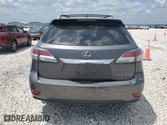 2013 Lexus RX 350 with VIN 2T2ZK1BA4DC126334, listed as a Copart auction lot 53139305 with 140,206 mi miles and Salvage Title. Bid and sale history available at DreamBid. Image 6.