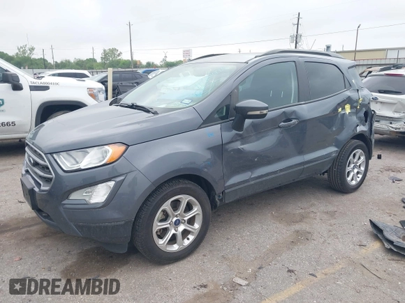 2021 Ford EcoSport SE z VIN MAJ3S2GE0MC412465, wystawiony jako IAAI lot #41899486 z przebiegiem 76 681 mil mil oraz . Historia ofert i sprzedaży dostępna na DreamBid. Obrazek 2.
