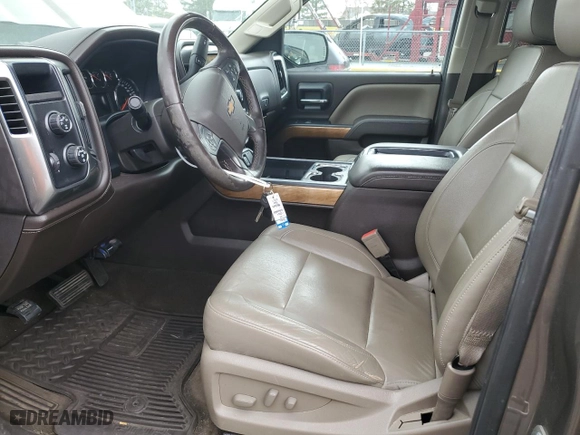 2014 Chevrolet Silverado 1500 LTZ with VIN 3GCUKSEC3EG513241, listed as a Copart auction lot 47642955 with 96,261 mi miles and Salvage Title. Bid and sale history available at carsss.com. Image 7.