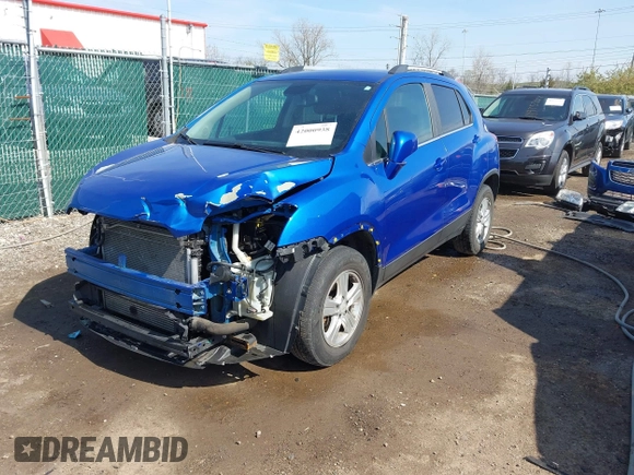 2015 Chevrolet Trax LT with VIN KL7CJRSB5FB063554, listed as a IAAI auction lot 42000938 with 131,641 mi miles. Bid and sale history available at carsss.com. Image 18.