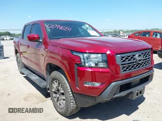 2022 Nissan Frontier Pro-4X z VIN 1N6ED1EK9NN634845, wystawiony jako IAAI lot #42094681 z przebiegiem 33 801 mil mil oraz . Historia ofert i sprzedaży dostępna na DreamBid. Obrazek 1.