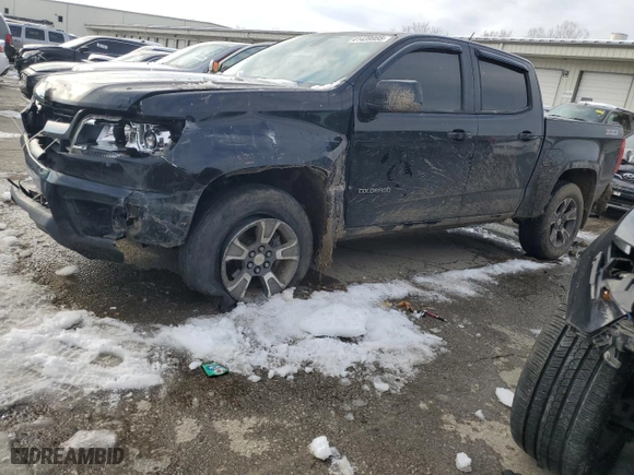 2015 Chevrolet Colorado 4WD Z71 with VIN 1GCGTCE3XF1205418, listed as a Copart auction lot 41439955 with 166,035 mi miles and Salvage Title. Bid and sale history available at carsss.com. Image 1.