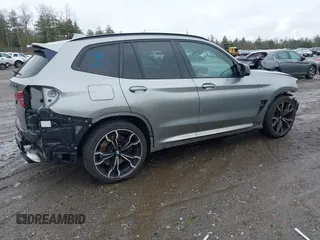 2020 BMW X3 M with VIN 5YMTS0C02L9B29984, listed as a IAAI auction lot 41655102 with 38,878 mi miles. Bid and sale history available at carsss.com. Image 4.