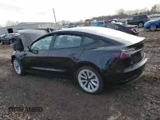 2022 Tesla Model 3 z VIN 5YJ3E1EA3NF288398, wystawiony jako Copart lot #46535375 z przebiegiem 89 968 mil mil oraz Szkoda całkowita • Salvage title. Historia ofert i sprzedaży dostępna na DreamBid. Obrazek 2.