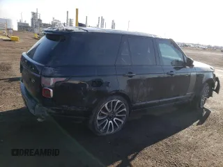 2019 Land Rover Range Rover with VIN SALGS2RE6KA520485, listed as a Copart auction lot 52770925 with 94,076 mi miles and Salvage title. Bid and sale history available at DreamBid. Image 3.