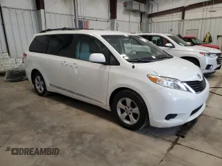 2012 Toyota Sienna LE AAS with VIN 5TDKK3DC3CS253694, listed as a Copart auction lot 62233245 with 252,678 mi miles and Clean title. Bid and sale history available at DreamBid. Image 4.