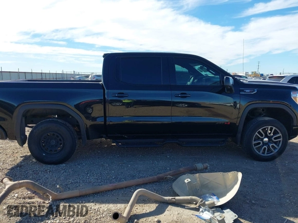 2021 GMC Sierra 1500 AT4 with VIN 1GTU9EETXMZ230606, listed as a IAAI auction lot 41599778 with 128,745 mi miles. Bid and sale history available at carsss.com. Image 14.