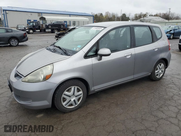 2008 Honda Fit with VIN JHMGD38408S041111, listed as a Copart auction lot 51905505 with 91,223 mi miles and Salvage Title. Bid and sale history available at carsss.com. Image 1.