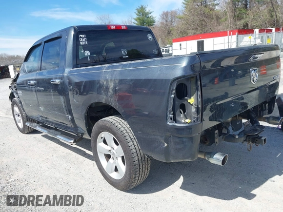 2014 Ram 1500 Express with VIN 3C6RR7KT2EG229142, listed as a IAAI auction lot 41824119 with 167,848 mi miles. Bid and sale history available at carsss.com. Image 3.