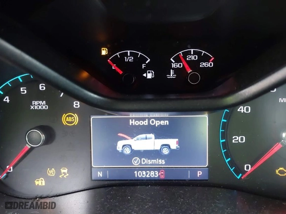 2019 Chevrolet Colorado 4WD Z71 with VIN 1GCGTDEN6K1181460, listed as a IAAI auction lot 41815027 with 103,283 mi miles. Bid and sale history available at carsss.com. Image 15.