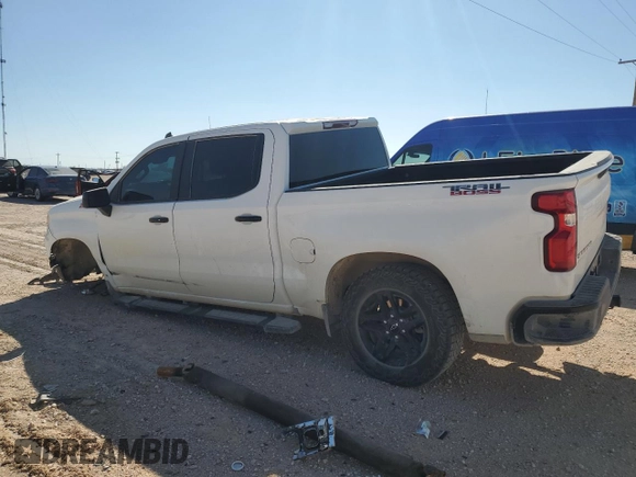 2023 Chevrolet Silverado 1500 LT Trail Boss with VIN 3GCUDFED2PG338896, listed as a Copart auction lot 72895014 with 39,444 mi miles and Salvage Title. Bid and sale history available at DreamBid. Image 2.