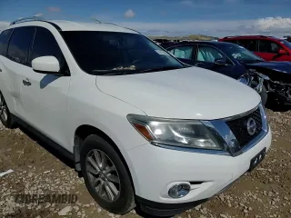 2015 Nissan Pathfinder SV with VIN 5N1AR2MM2FC706716, listed as a Copart auction lot 54173455 with 178,725 mi miles and Salvage title. Bid and sale history available at DreamBid. Image 14.