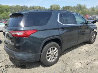 2020 Chevrolet Traverse LT Cloth z VIN 1GNEVGKW0LJ100638, wystawiony jako Copart lot #54845145 z przebiegiem 122 664 mil mil oraz Szkoda całkowita • Salvage title. Historia ofert i sprzedaży dostępna na DreamBid. Obrazek 3.