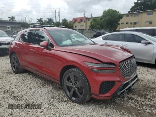 2022 Genesis GV70 Sport with VIN KMUMCDTC5NU061475, listed as a Copart auction lot 69510014 with 20,051 mi miles and Salvage title. Bid and sale history available at DreamBid. Image 4.