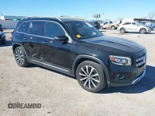 2020 Mercedes-Benz GLB with VIN W1N4M4GB1LW041266, listed as a IAAI auction lot 41409903 with 55,588 mi miles. Bid and sale history available at carsss.com. Image 1.