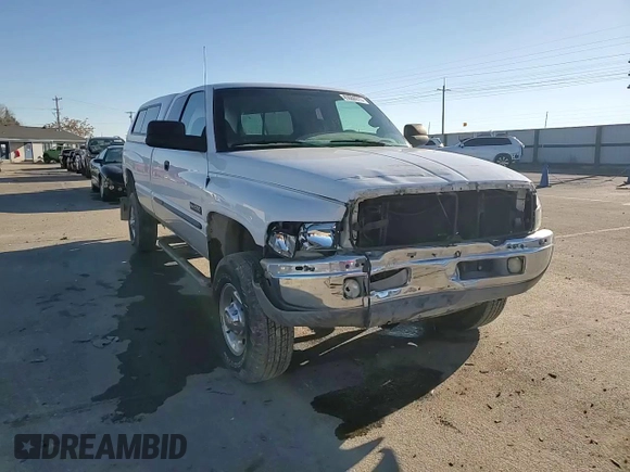 2001 Dodge Ram 2500 with VIN 3B7KF23641G761419, listed as a Copart auction lot 41688975 with 196,693 mi miles and Salvage Title. Bid and sale history available at carsss.com. Image 10.