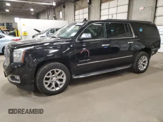 2015 GMC Yukon XL SLT z VIN 1GKS2HKC0FR734705, wystawiony jako Copart lot #52760425 z przebiegiem 168 510 mil mil oraz Szkoda całkowita • Salvage title. Historia ofert i sprzedaży dostępna na DreamBid. Obrazek 1.