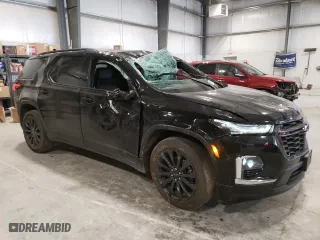 2023 Chevrolet Traverse RS with VIN 1GNEVJKW0PJ244581, listed as a Copart auction lot 43547155 with 28,592 mi miles and Salvage Title. Bid and sale history available at carsss.com. Image 4.