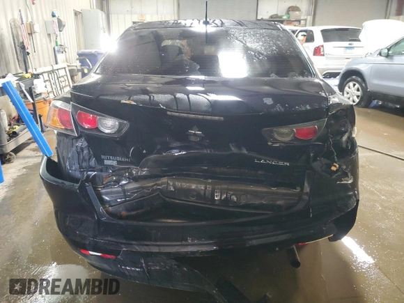 2015 Mitsubishi Lancer SE with VIN JA32V2FW9FU013895, listed as a Copart auction lot 48539305 with 81,324 mi miles and Salvage Title. Bid and sale history available at carsss.com. Image 6.