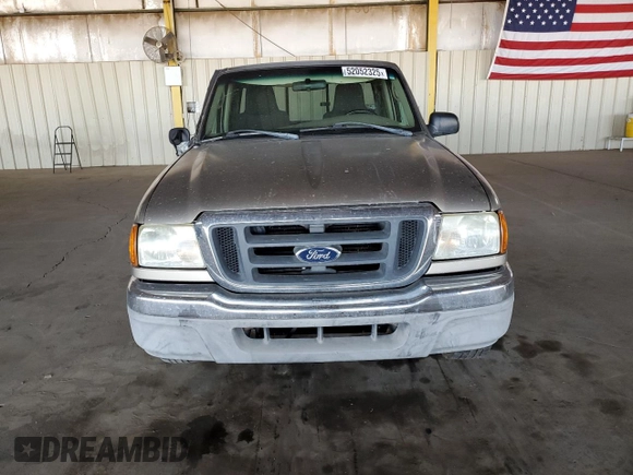 2005 Ford Ranger XL z VIN 1FTYR10U85PA16351, wystawiony jako Copart lot #52052325 z przebiegiem 143 644 mil mil oraz Czysty tytuł • Clean title. Historia ofert i sprzedaży dostępna na DreamBid. Obrazek 5.