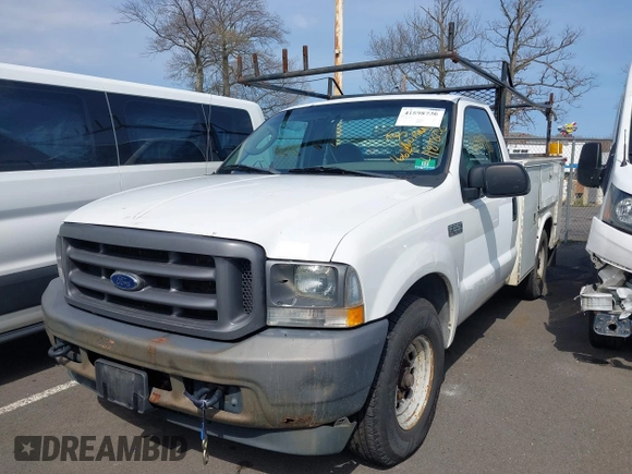 2004 Ford F-250 with VIN 1FDNF20L24ED21696, listed as a IAAI auction lot 41898730 with 166,315 mi miles and . Bid and sale history available at DreamBid. Image 6.
