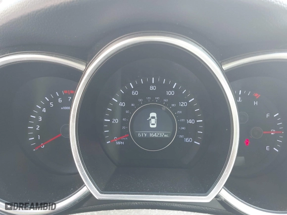 2014 Kia Optima LX with VIN 5XXGM4A77EG326177, listed as a IAAI auction lot 42088542 with 164,237 mi miles. Bid and sale history available at carsss.com. Image 7.