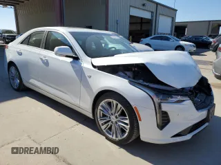 2023 Cadillac CT4 Premium Luxury z VIN 1G6DB5RK9P0134693, wystawiony jako Copart lot #49514325 z przebiegiem 42 826 mil mil oraz Czysty tytuł • Clean title. Historia ofert i sprzedaży dostępna na DreamBid. Obrazek 4.