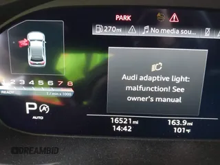 2024 Audi Q5 S line Prestige with VIN WA1FAAFY8R2034774, listed as a IAAI auction lot 42227400 with 16,521 mi miles and . Bid and sale history available at DreamBid. Image 16.