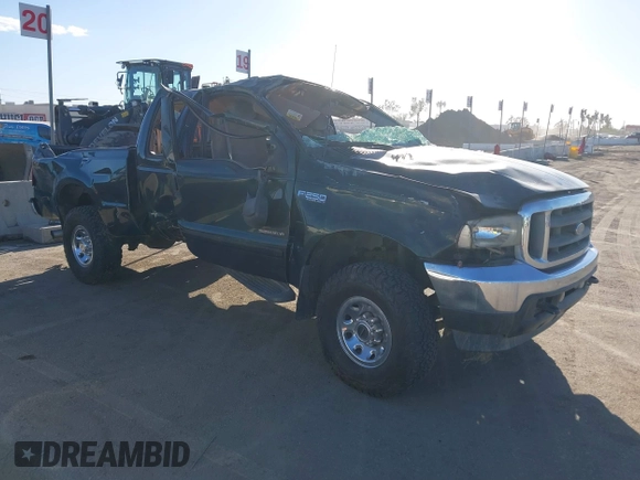 2002 Ford F-250 XL with VIN 1FTNX21F02EA20965, listed as a IAAI auction lot 41719804 with 271,969 mi miles and . Bid and sale history available at DreamBid. Image 1.