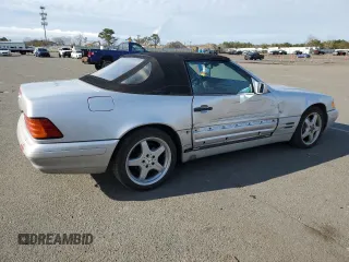 1997 Mercedes-Benz SL-Class with VIN WDBFA67F6VF141307, listed as a Copart auction lot 52554515 with 94,913 mi miles and Salvage Title. Bid and sale history available at carsss.com. Image 3.