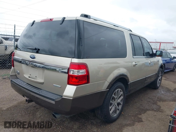 2017 Ford Expedition Max XLT with VIN 1FMJK1HT3HEA41381, listed as a IAAI auction lot 42110804 with Not provided miles and . Bid and sale history available at DreamBid. Image 4.